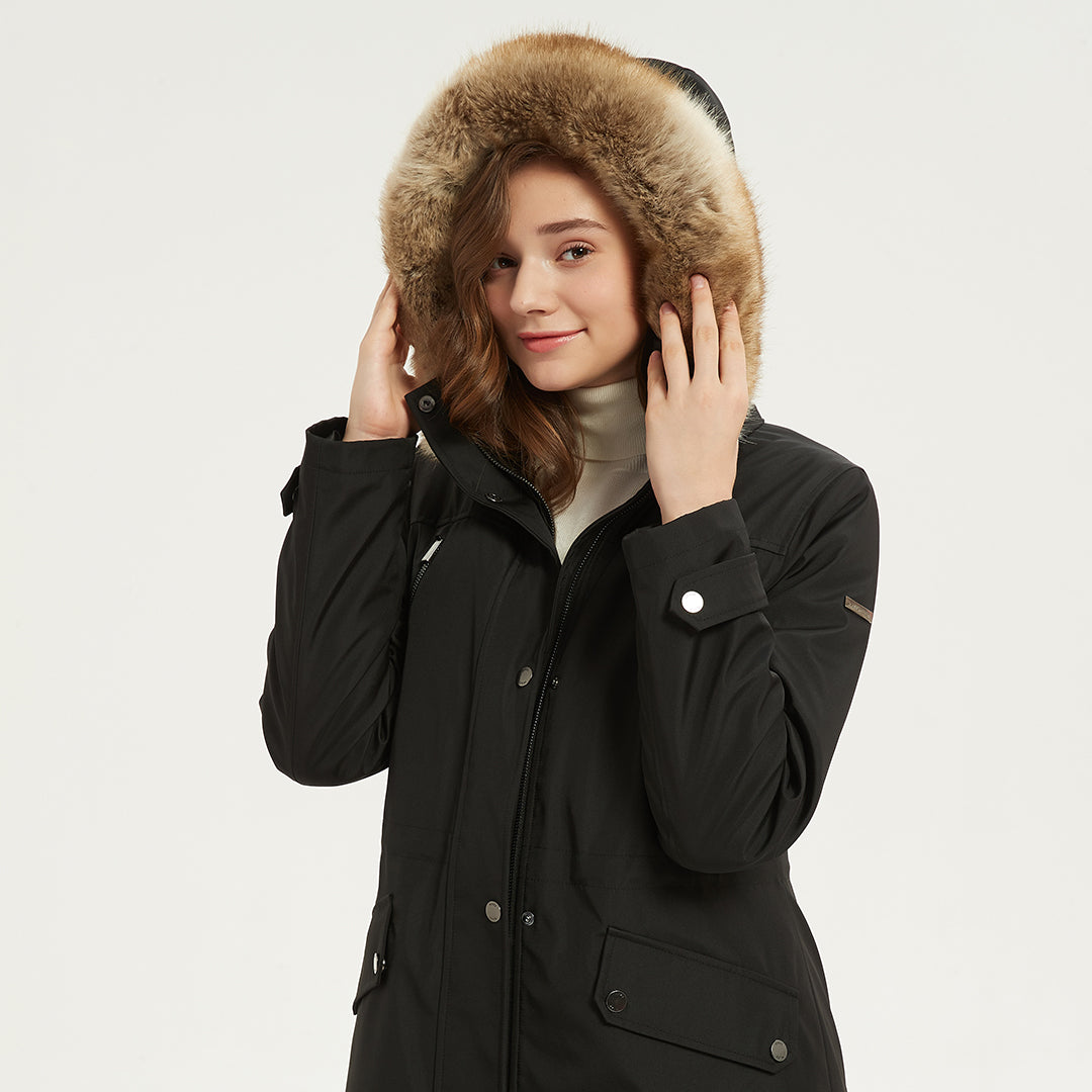 Stay Cozy and Chic in IKAZZ Women's Puffer Jackets