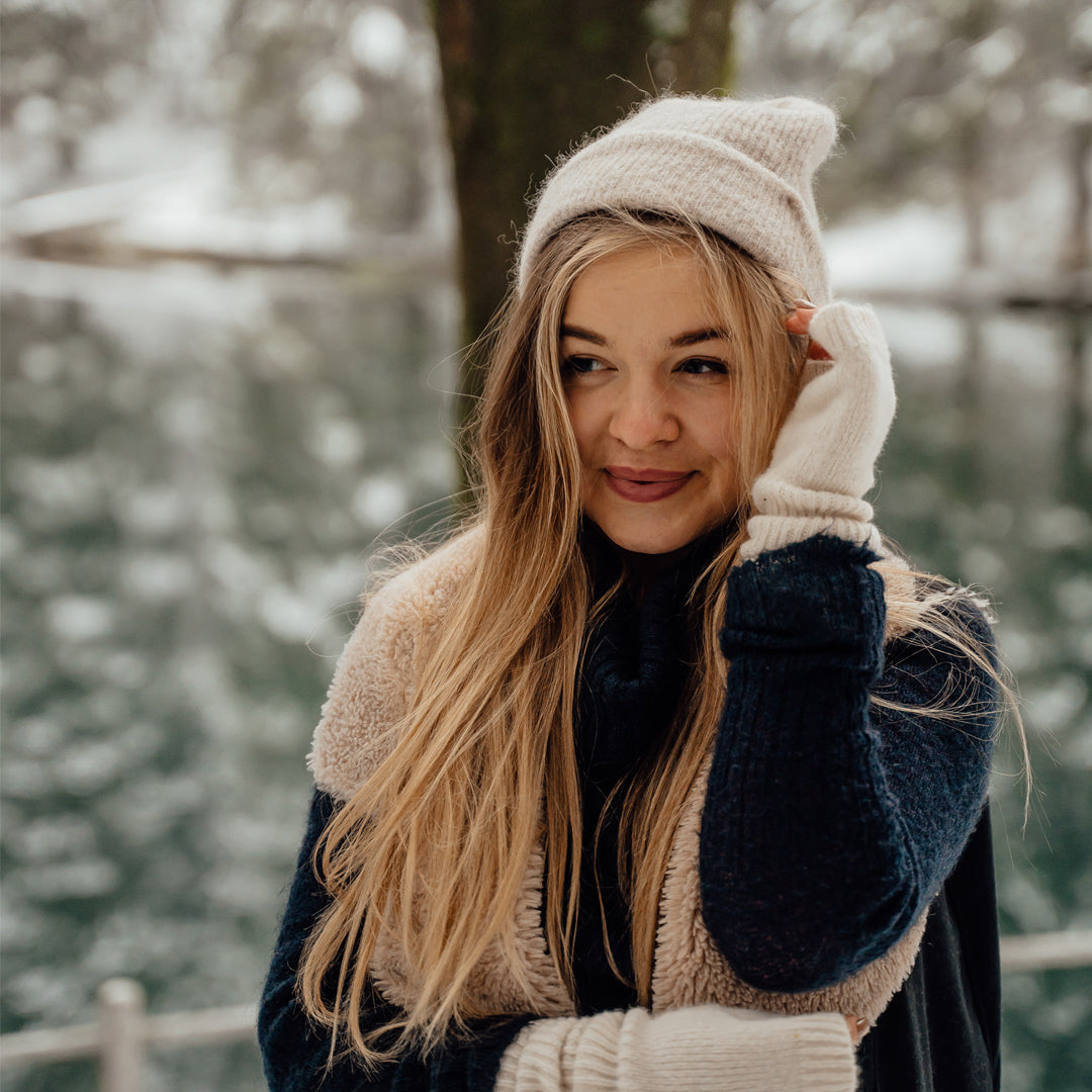 Discover the Timeless Elegance of the IKAZZ White Puffer Coat