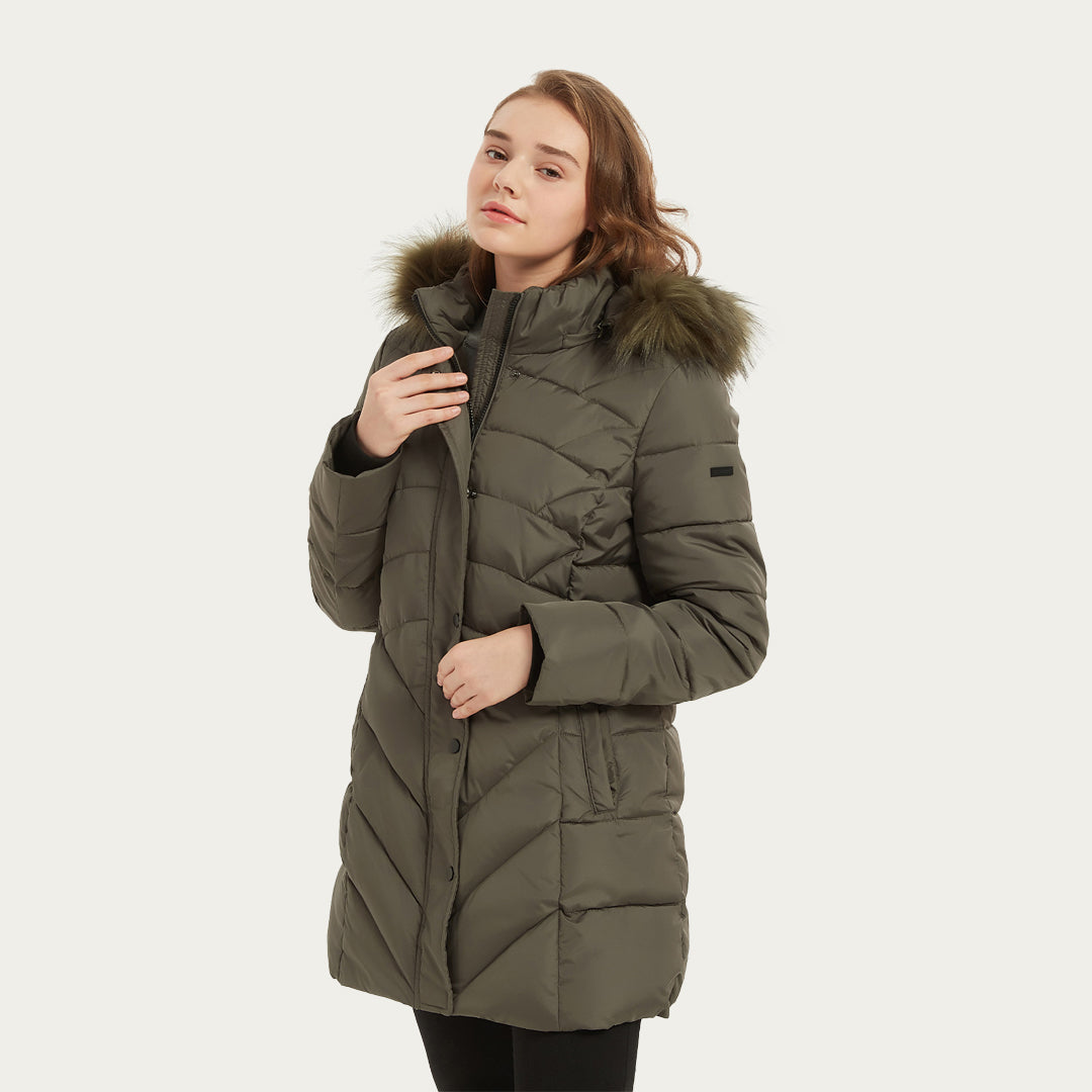 Experience Ultimate Winter Comfort and Style with IKAZZ Puffer Jacket with Hood