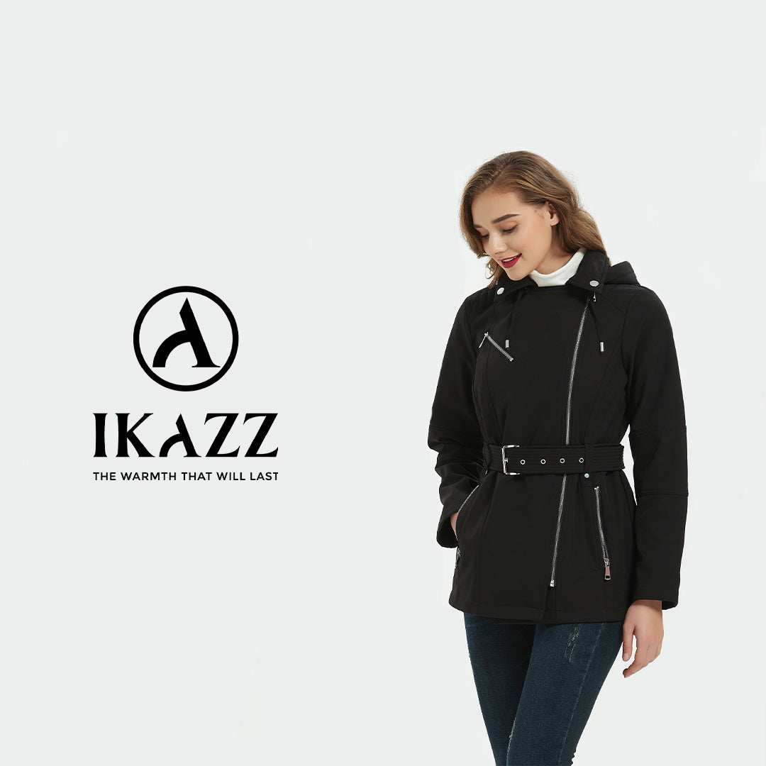 Stay Warm and Stylish This Winter with IKAZZ's Belted Puffer Coat