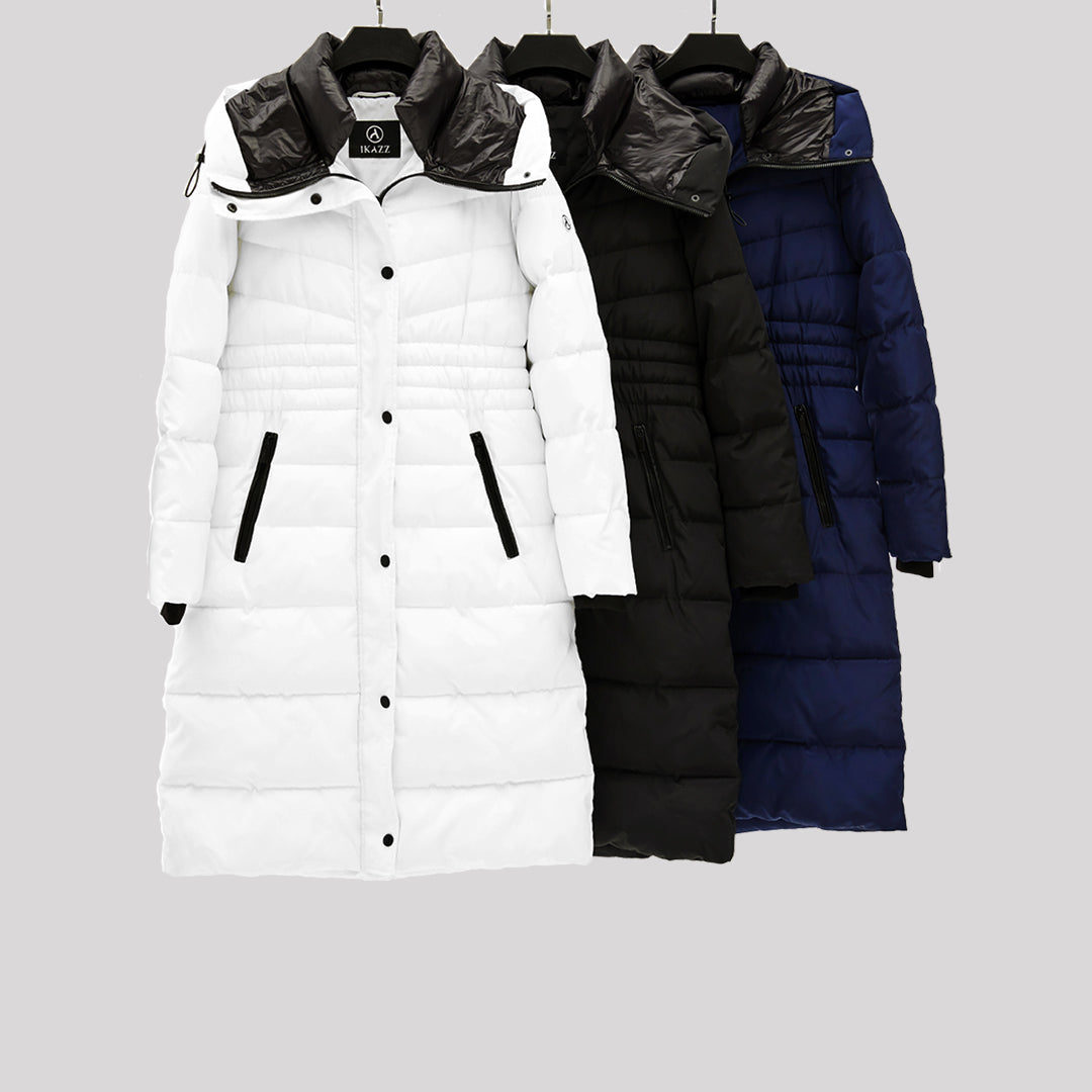 Defy Winter's Wildest Moments in Style: The Benefits of IKAZZ's Winter Puffer Jacket