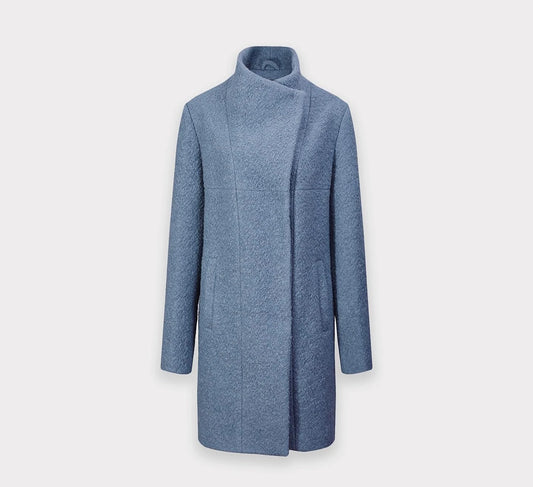 Wool trench coat ikazz