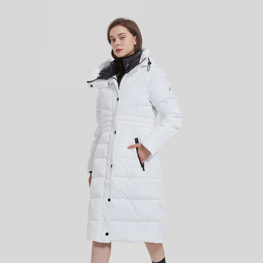 Stay Cozy and Chic with IKAZZ's Long Puffer Jacket Women