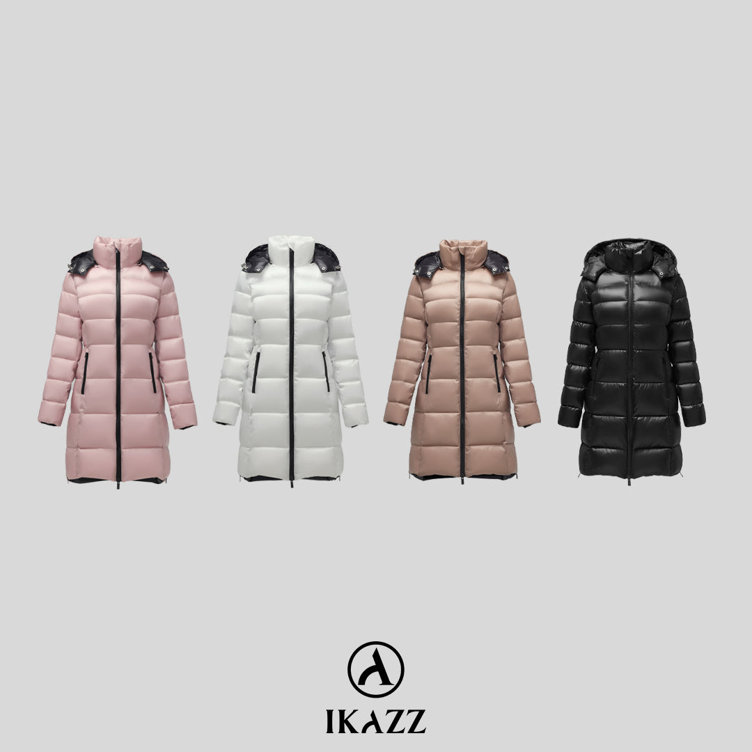 IKAZZ Puffer Coats: Style and Warmth in One