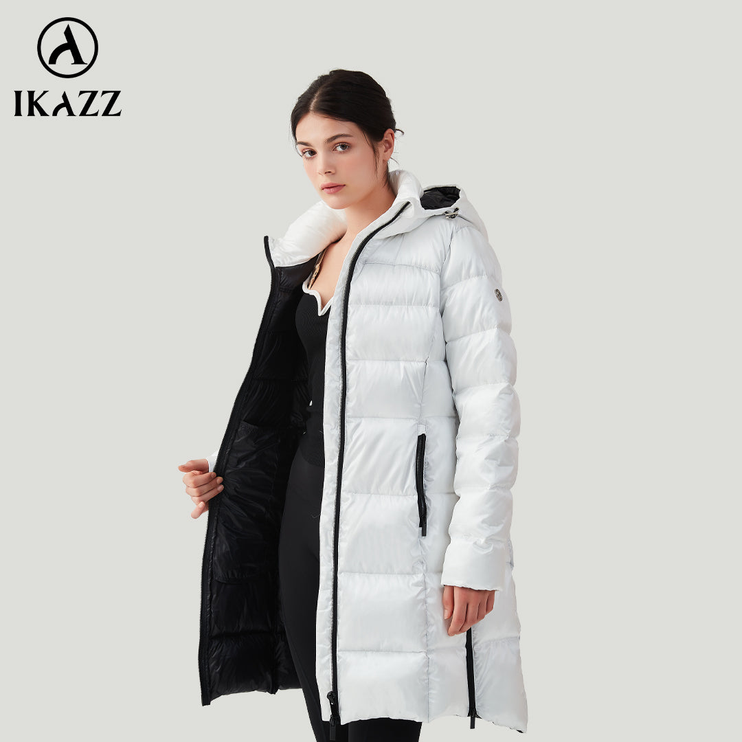 Embrace Eco-friendly Warmth with IKAZZ Puffer Jackets for Women