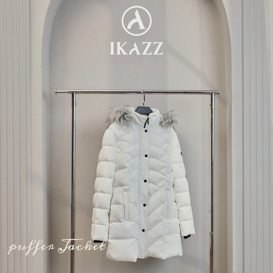 Stay Warm and Stylish: The Top Benefits of the Mid-Length Puffer Coat from IKAZZ