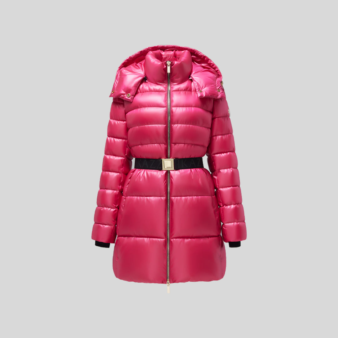 IKAZZ Belled Puffer Coat: Embracing Positivity and Ethical Fashion