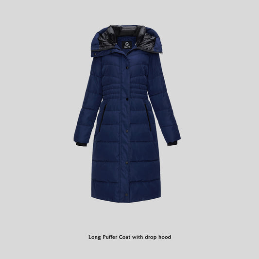 Embrace Winter in Style and Warmth with IKAZZ's Puffer Jacket with Fur Hood