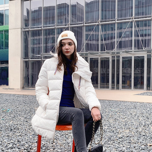 Stay Stylish and Warm: Reasons Why a Cinch Waist Puffer Jacket from IKAZZ is Essential