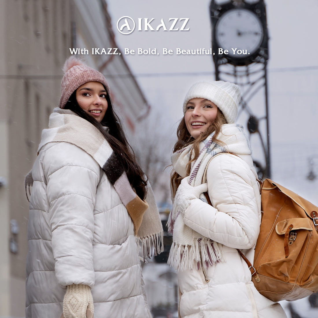 IKAZZ Long Puffer Coat:  Suitable for Different Body Types