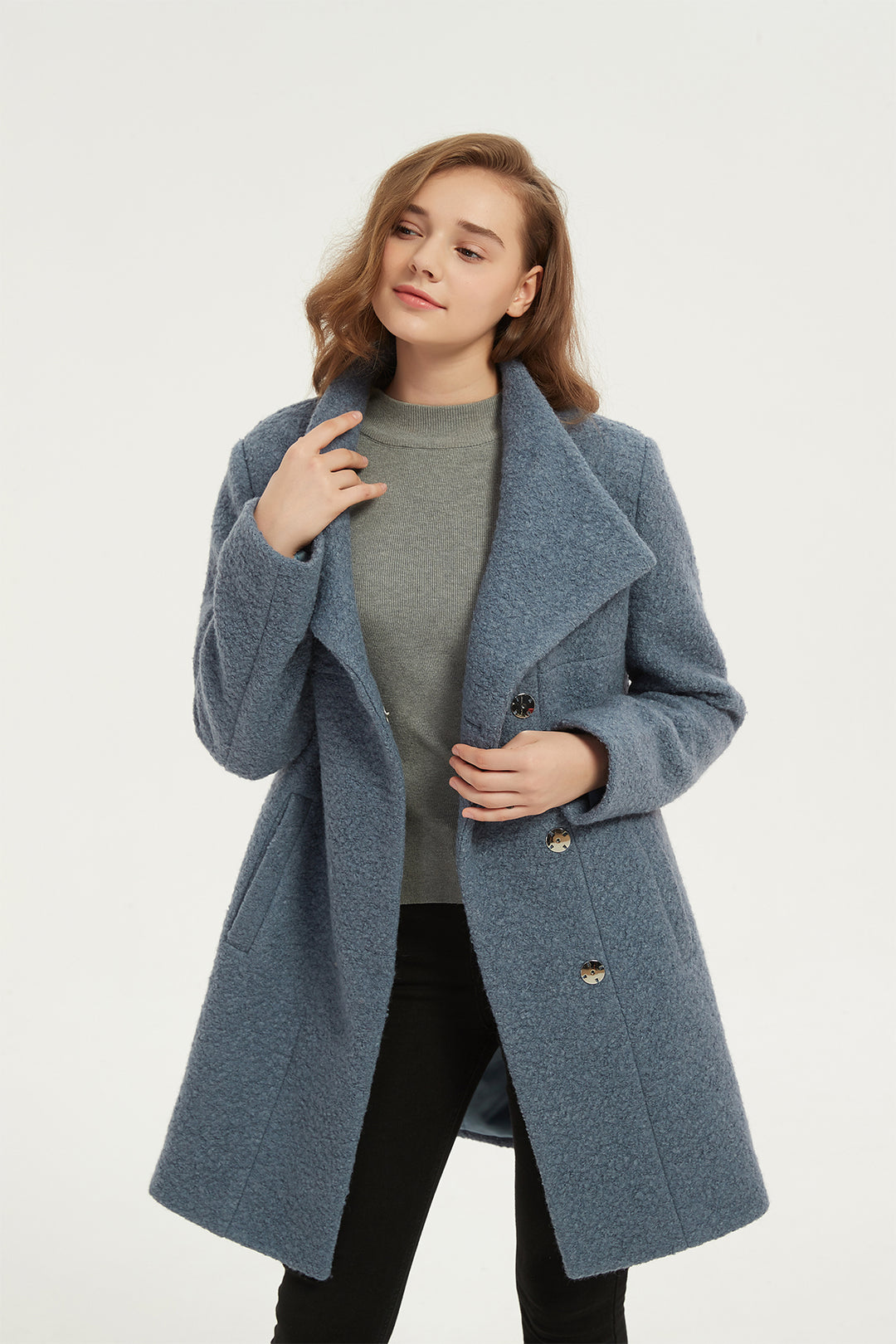 womens wool winter coat
