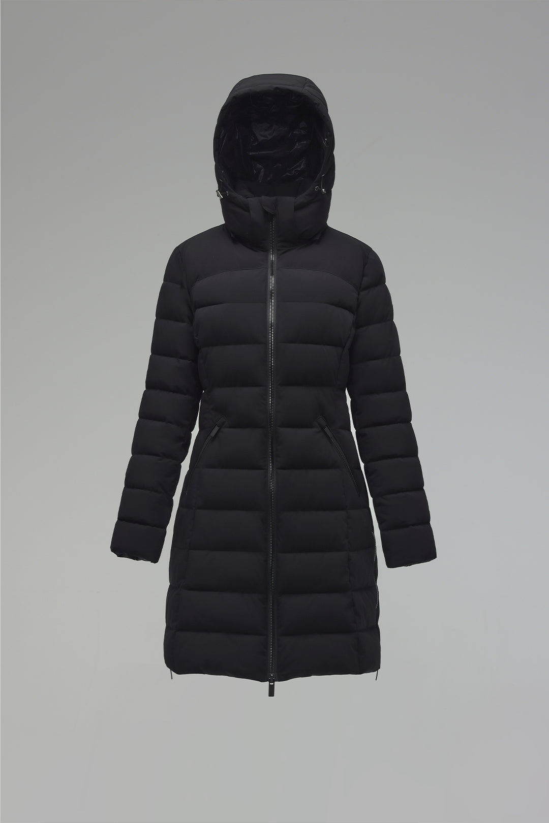 Packable Lightweight Puffer Coat with Hood