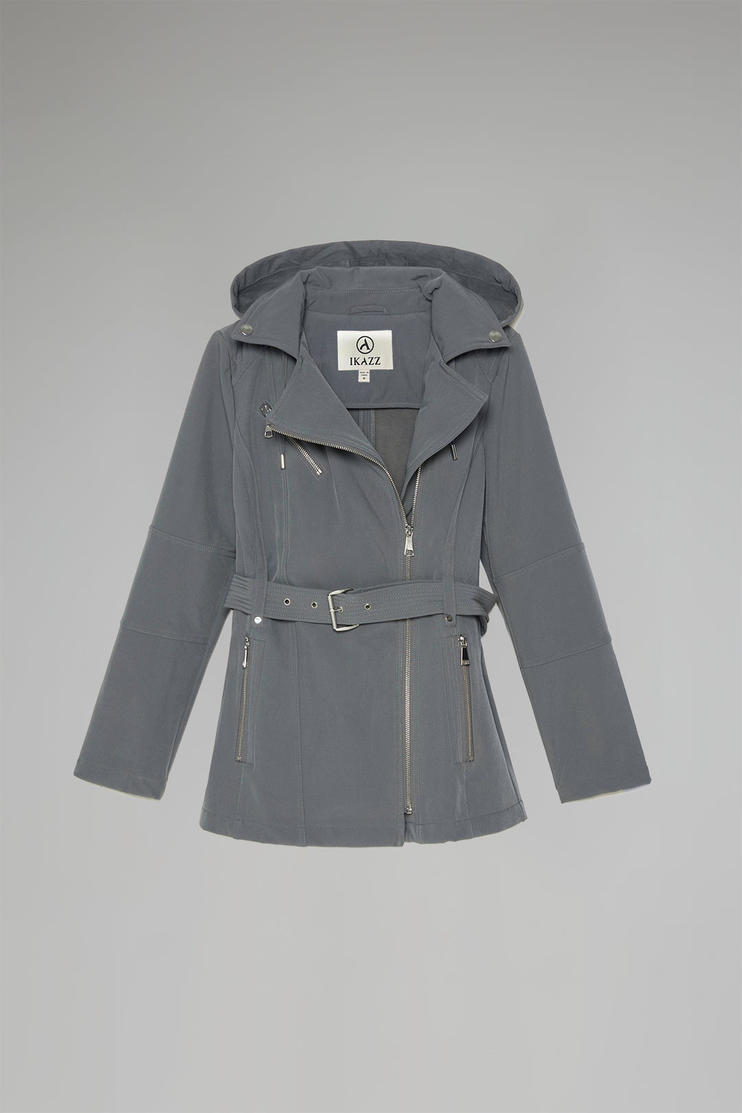 womens belted coat