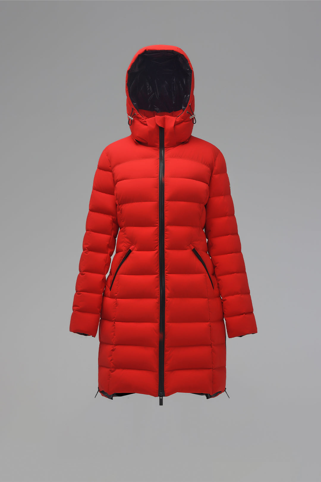 Packable Lightweight Puffer Coat with Hood