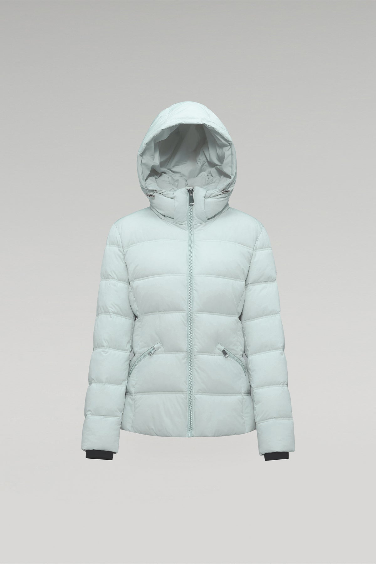 Casual Cropped Puffer Jacket with Hood