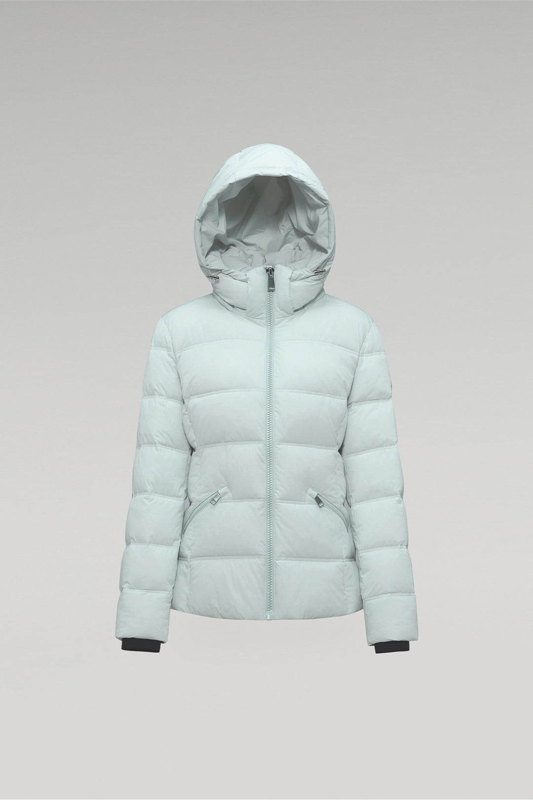 Casual Cropped Puffer Jacket with Hood