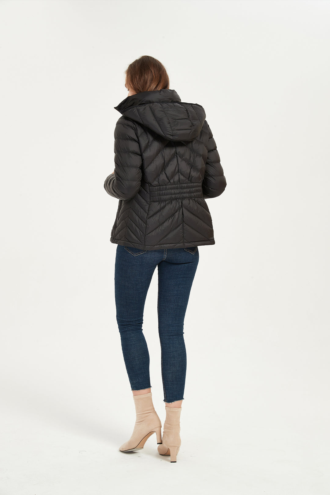 lightweight puffer jacket women