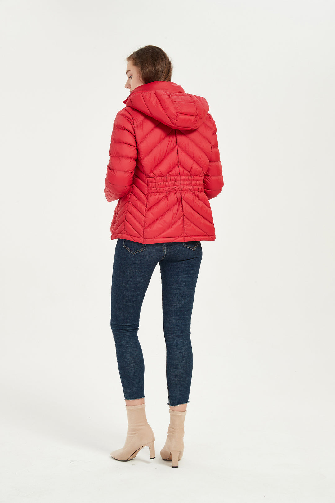 lightweight puffer jacket women